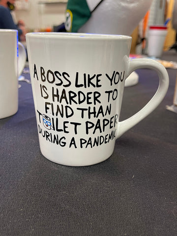 Personalized Gift For Boss Mug Like You Is Harder To Find Than Toilet Paper